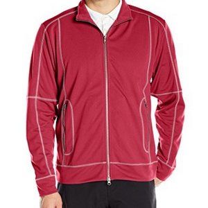 NWT Track Jacket Sweatshirt Full-Zip Red Small